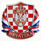 克罗地亚国家队队徽 - 红白格子盾徽